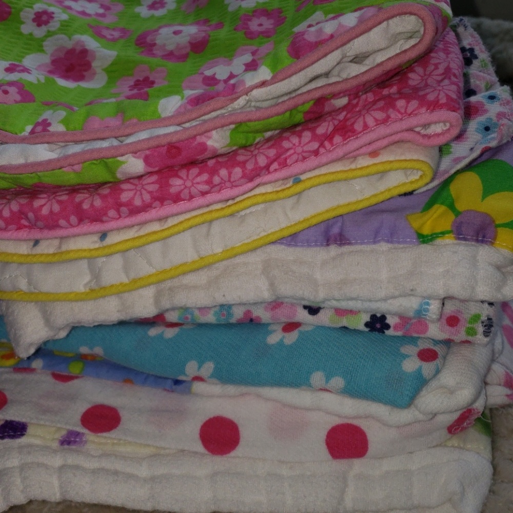burp rags and bibs